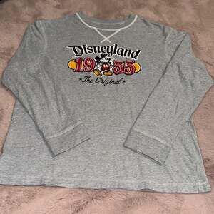 Disney Authentic Walt Disney World 1971 Gray Size Large Long Sleeve